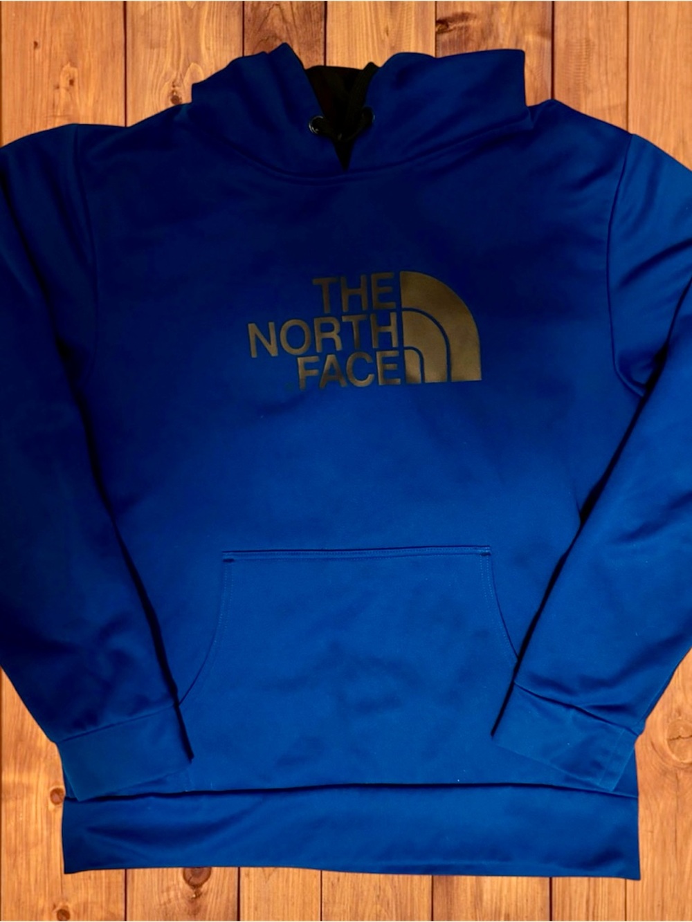 The North Face p Royal Blue Logo Pullover Hoodie